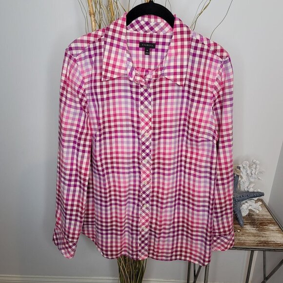 Talbots Button Down Womens Medium - Picture 1 of 6